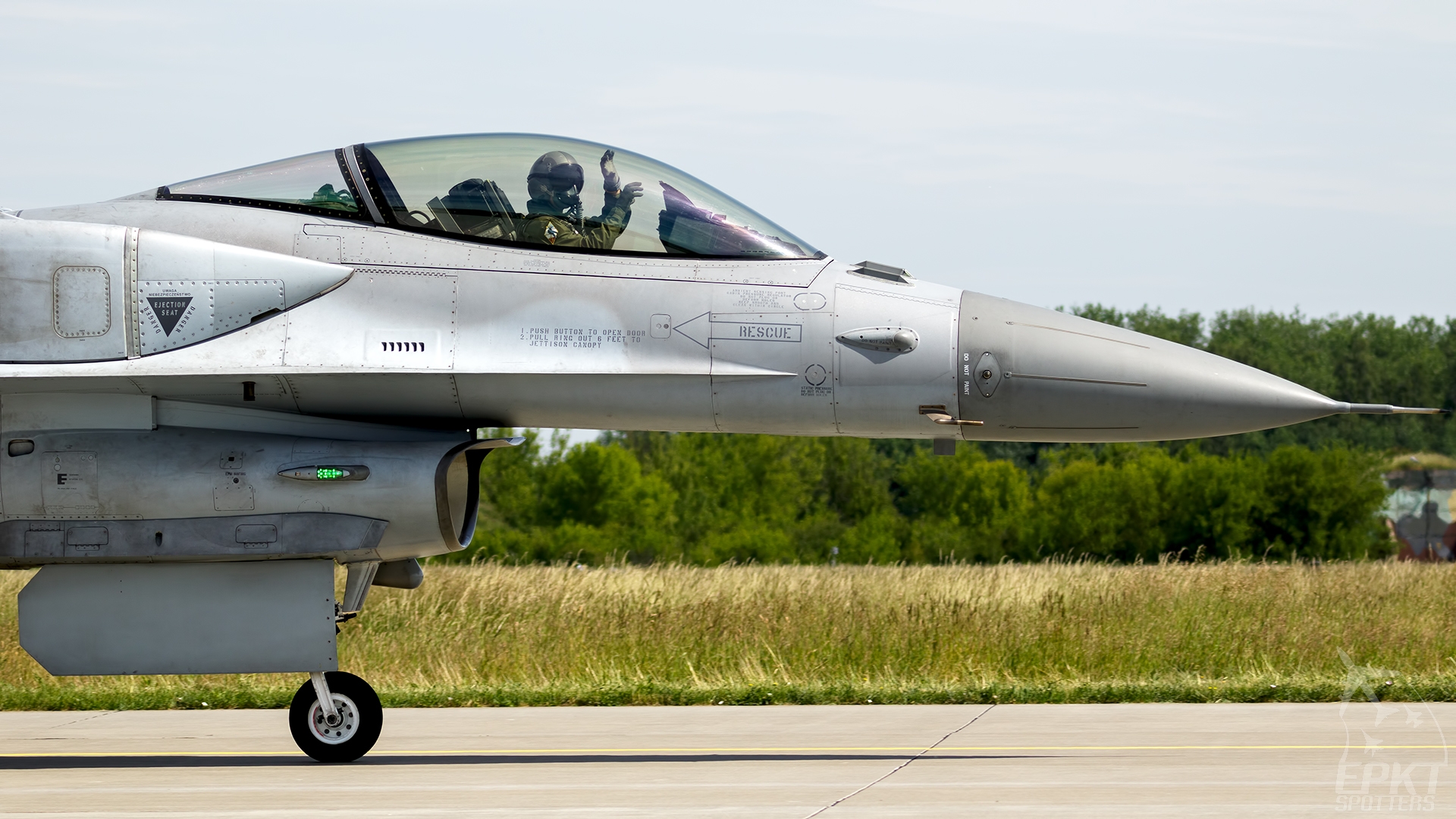 4041 - Lockheed Martin F-16 C Fighting Falcon (Poland - Air Force) / Krzesiny - Poznan Poland [EPKS/]
