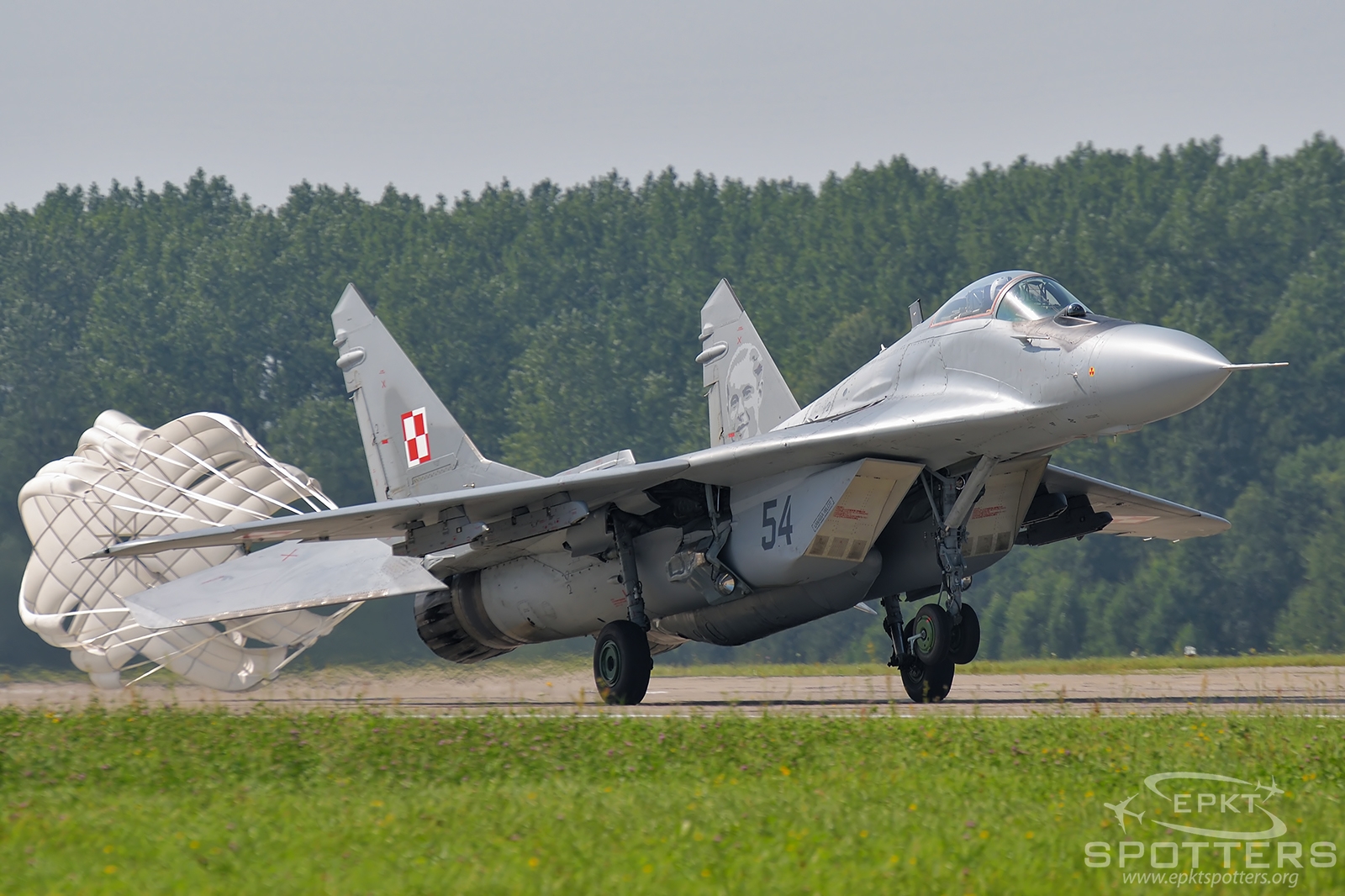 54 - Mikoyan Gurevich MiG-29 A Fulcrum (Poland - Air Force) / 23 Baza Lotnictwa Taktycznego - Minsk Mazowiecki Poland [EPMM/]