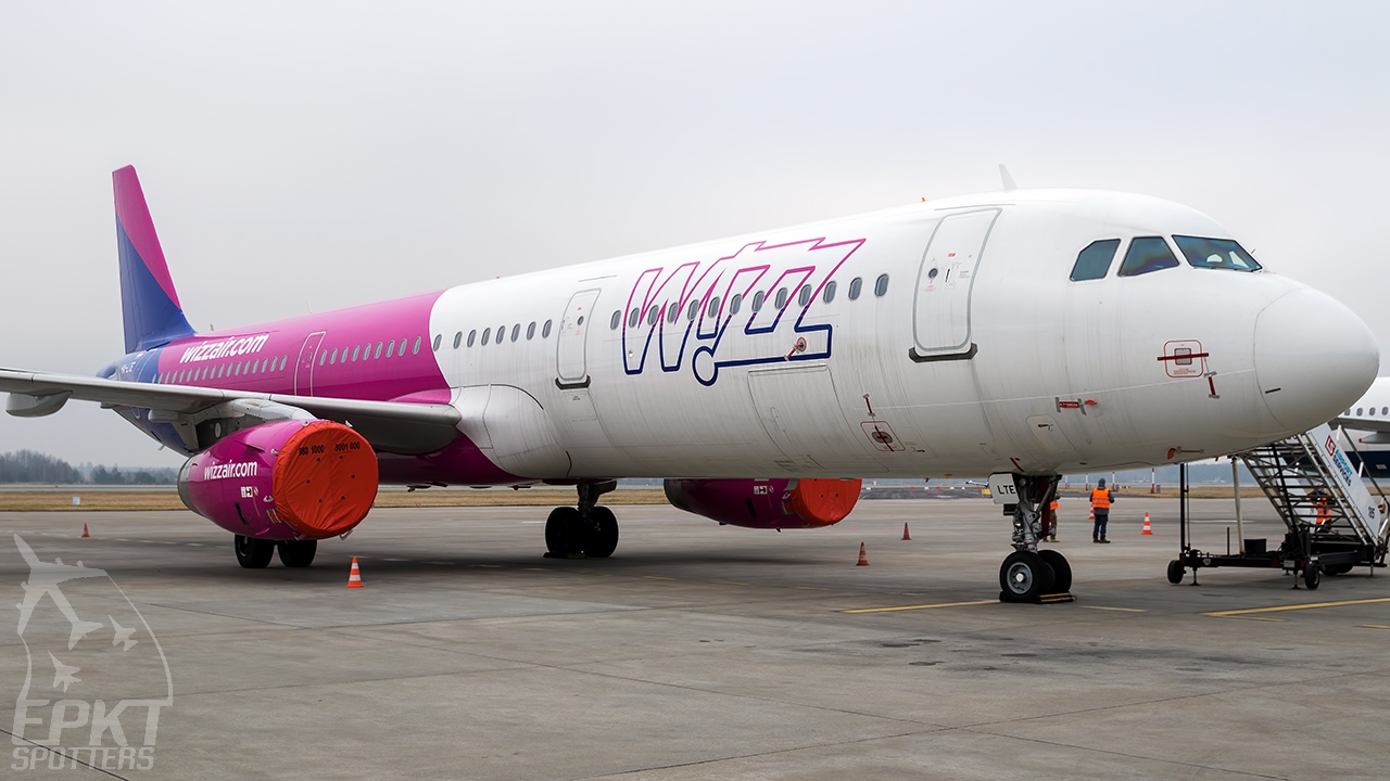 HA-LTE - Airbus A321 -231(WL) (Wizz Air) / Pyrzowice - Katowice Poland [EPKT/KTW]