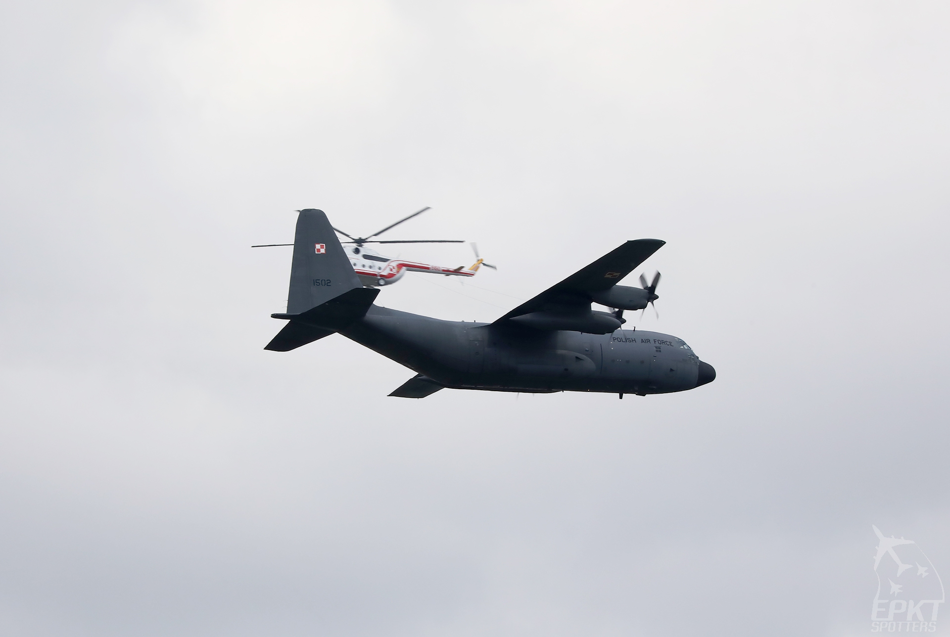 1502 - Lockheed C-130 E Hercules (Poland - Air Force) / Chopin / Okecie - Warsaw Poland [EPWA/WAW]