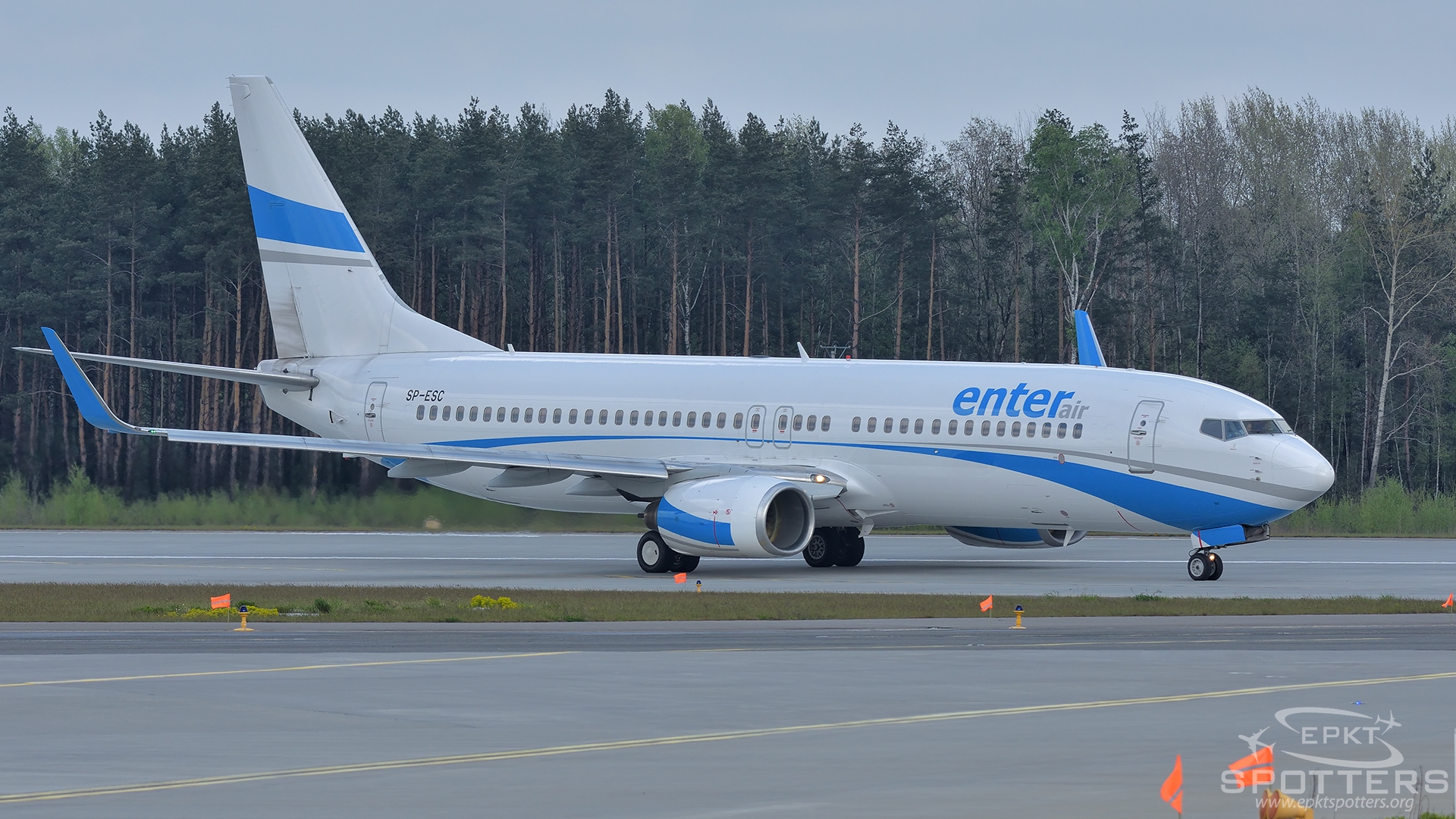 SP-ESC - Boeing 737 -8AS(WL) (EnterAir) / Pyrzowice - Katowice Poland [EPKT/KTW]