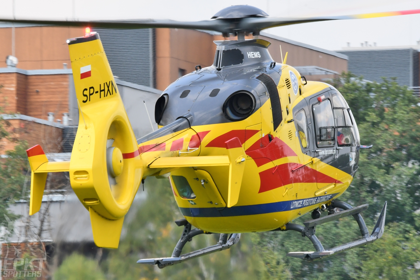SP-HXN - Eurocopter EC-135 P2 (Lotnicze Pogotowie Ratunkowe - LPR) / Muchowiec - Katowice Poland [EPKM/]