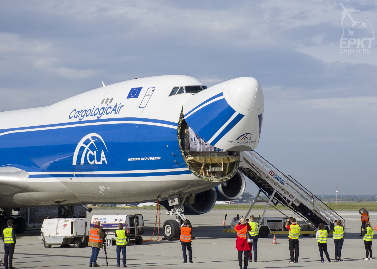 G-CLBA - Boeing 747 -428ERF (Cargologicair) / Pyrzowice - Katowice Poland [EPKT/KTW]