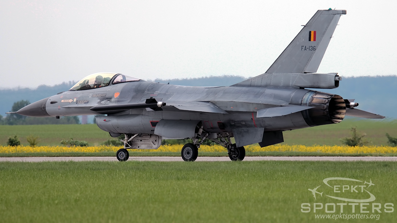 FA-136 - General Dynamics F-16 AM (Belgium - Air Force) / Caslav - Caslav Czech Republic [LKCV/]