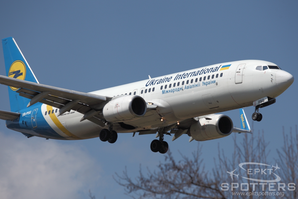 UR-PSG - Boeing 737 -85R (Ukraine International Airlines) / Balice - Krakow Poland [EPKK/KRK]
