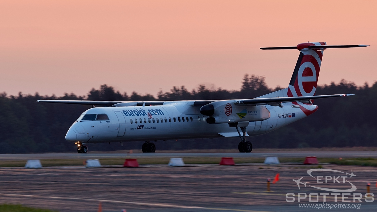 SP-EQG - Bombardier Dash 8 -Q402NextGen (LOT Polish Airlines) / Pyrzowice - Katowice Poland [EPKT/KTW]