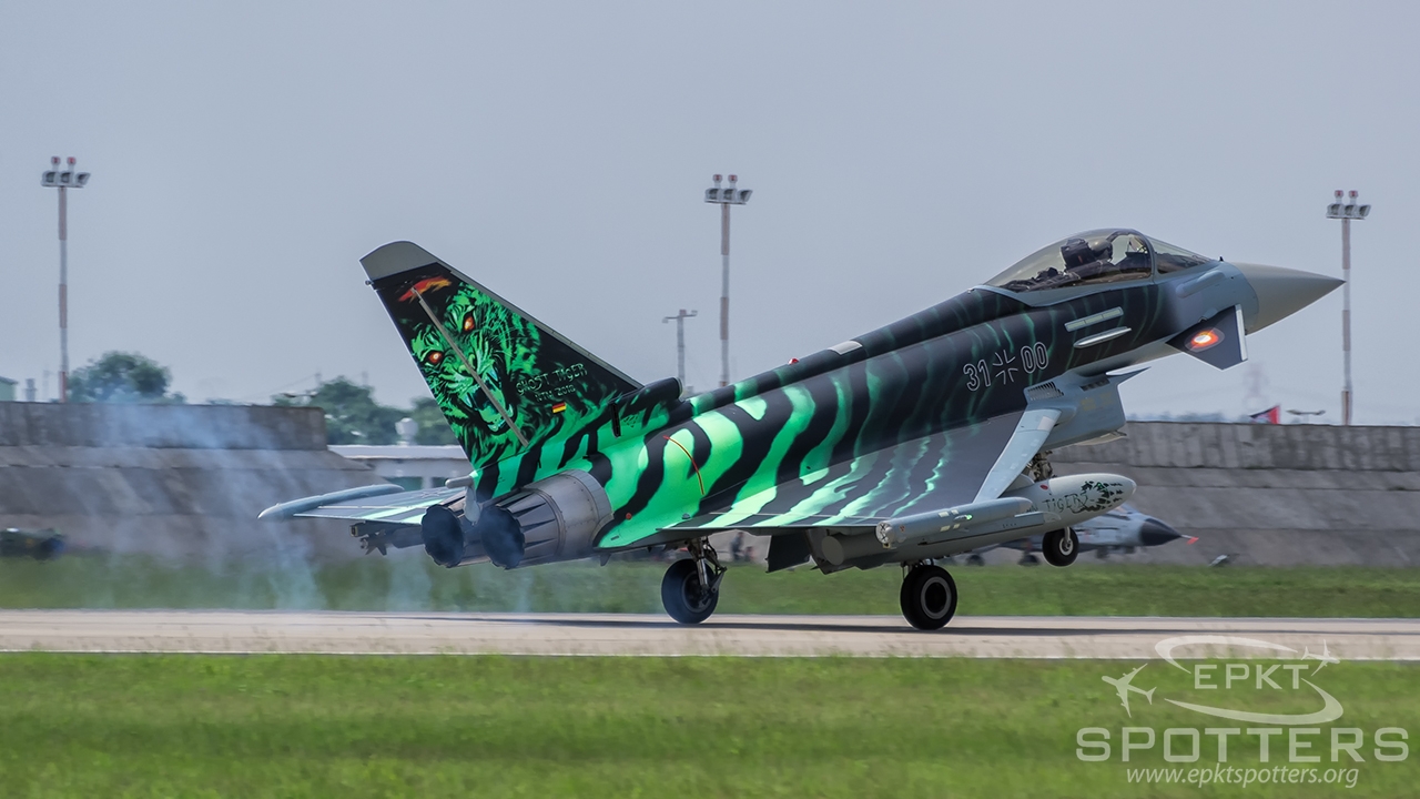 31+00 - Eurofighter EF-2000 Typhoon EF2000 (Germany Air Force) / Krzesiny - Poznan Poland [EPKS/]
