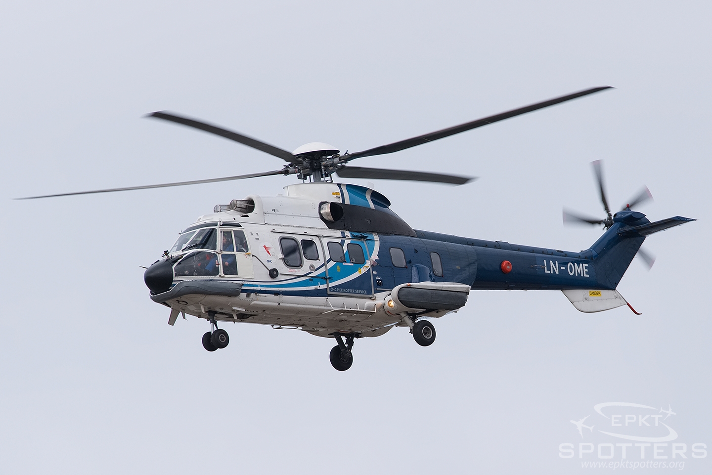 LN-OME - Aérospatiale AS 332 L Super Puma (CHC Helicopters) / Sola - Stavanger Norway [ENZV/SVG ]