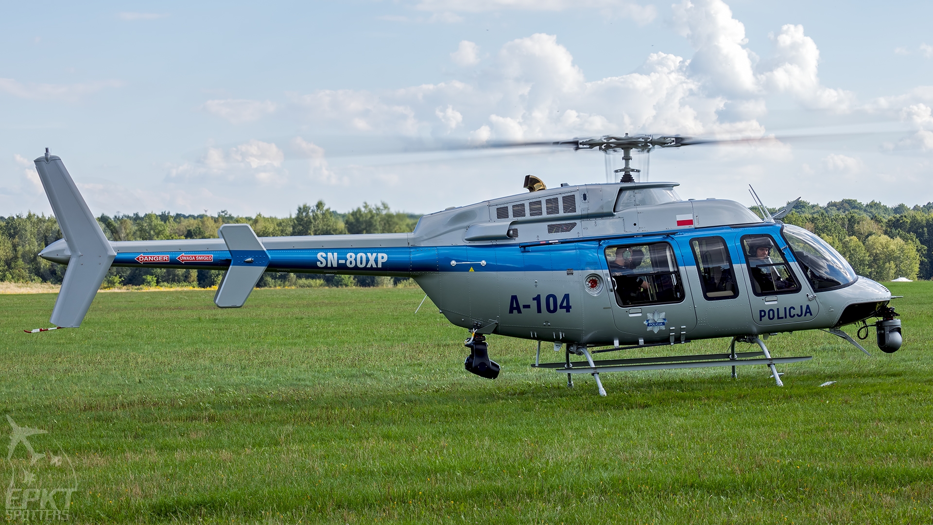 SN-80XP - Bell 407 GXi (Poland - Police) / Muchowiec - Katowice Poland [EPKM/]