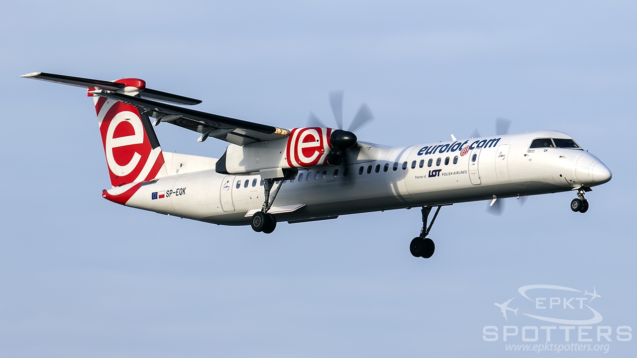 SP-EQK - Bombardier Dash 8 -Q402NextGen (LOT - Polish Airlines) / Chopin / Okecie - Warsaw Poland [EPWA/WAW]