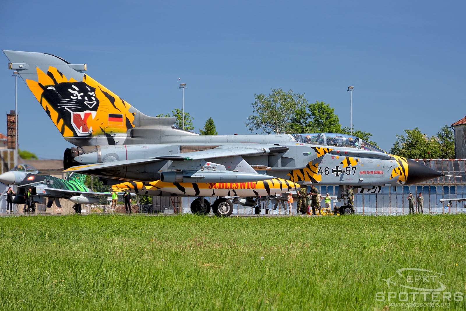 46+57 - Panavia Tornado ECR (German Air Force) / Lawica - Poznan Poland [EPPO/POZ]