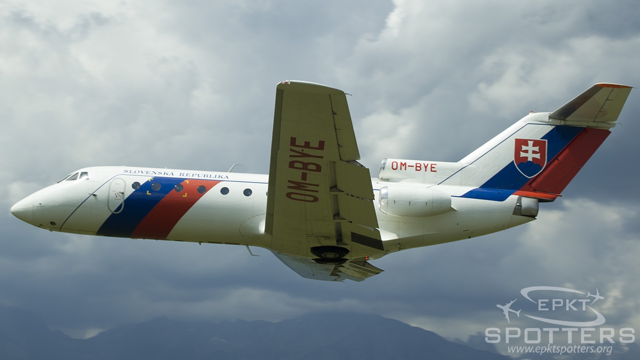 OM-BYE - Yakovlev Yak-40  (Slovakia - Government Flying Service) / Tatry - Poprad Slovakia [LZTT/TAT]