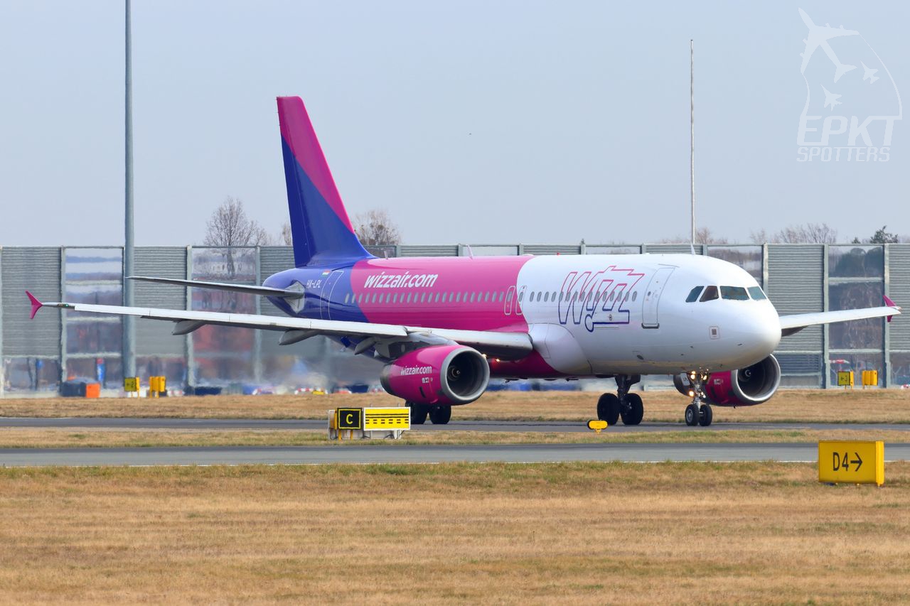 HA-LPL - Airbus A320 -232 (Wizz Air) / Nicolaus Copernicus - Wrocław Poland [EPWR/WRA]
