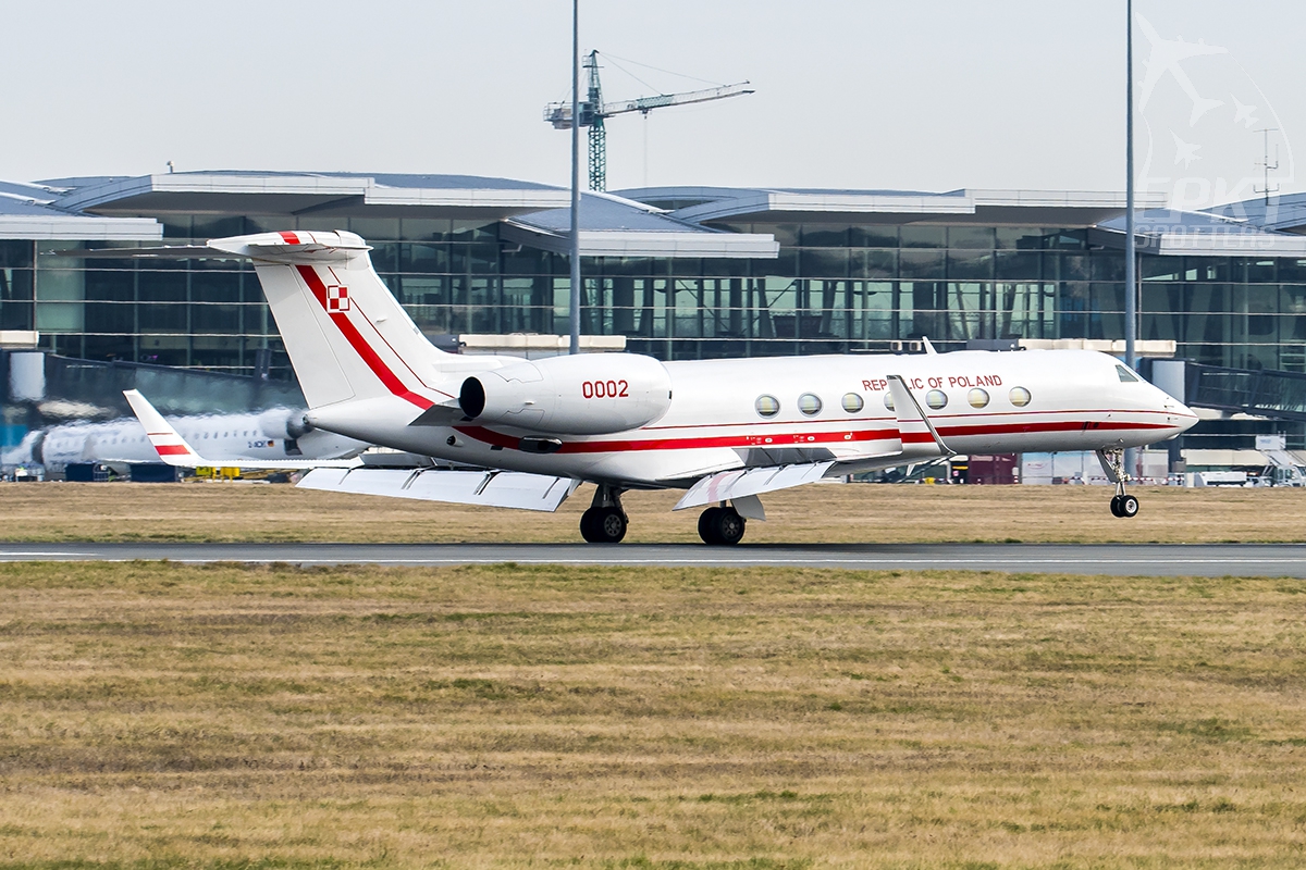 0002 - Gulfstream G550  (Poland - Air Force) / Nicolaus Copernicus - Wrocław Poland [EPWR/WRA]