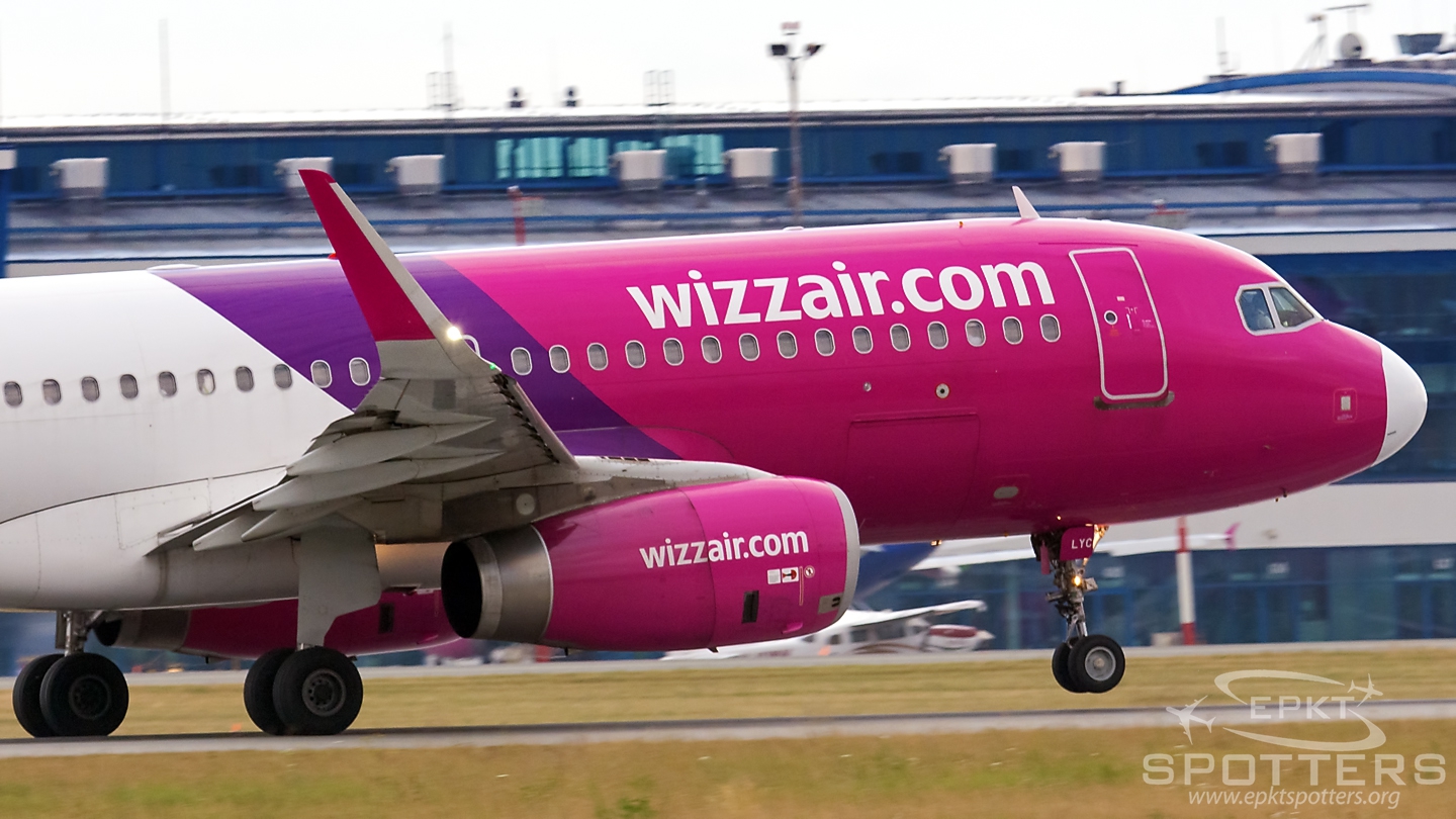 HA-LYC - Airbus A320 -232(WL) (Wizz Air) / Pyrzowice - Katowice Poland [EPKT/KTW]