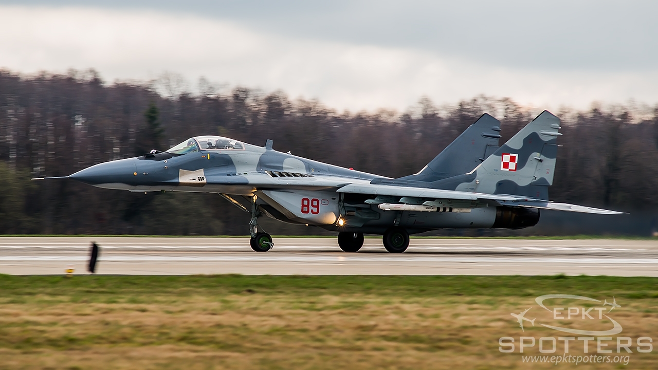89 - Mikoyan Gurevich MiG-29 A Fulcrum (Poland - Air Force) / Miroslawiec - Miroslawiec Poland [EPMI/]