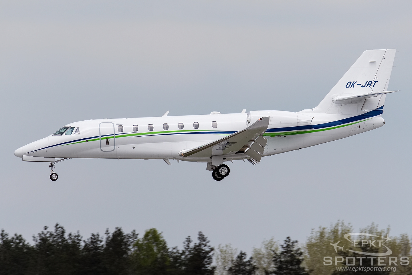 OK-JRT - Cessna 680 Citation Sovereign Plus (Travel Service) / Pyrzowice - Katowice Poland [EPKT/KTW]