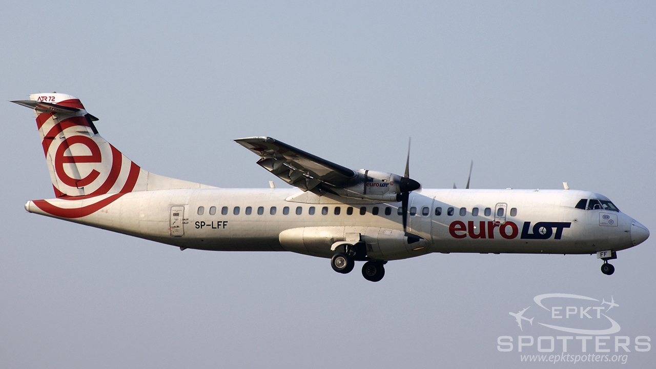 SP-LFF - ATR 72 -202 (EuroLOT) / Pyrzowice - Katowice Poland [EPKT/KTW]