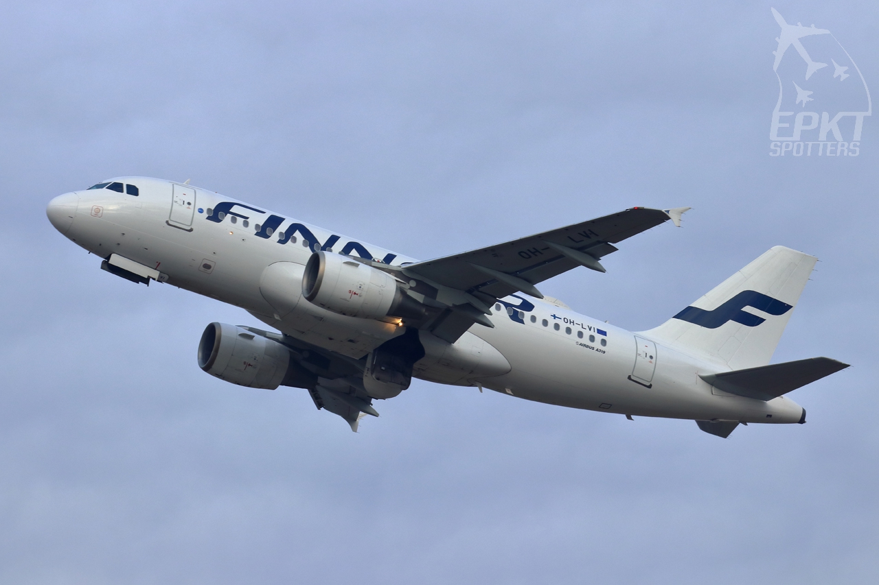 OH-LVI - Airbus A319 -112 (Finnair) / Balice - Krakow Poland [EPKK/KRK]