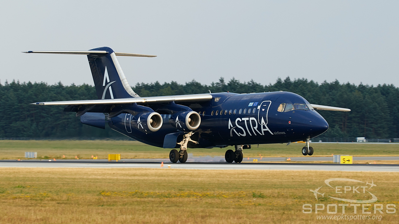 SX-DIZ - British Aerospace BAe 146 -300 (Astra Airlines) / Pyrzowice - Katowice Poland [EPKT/KTW]