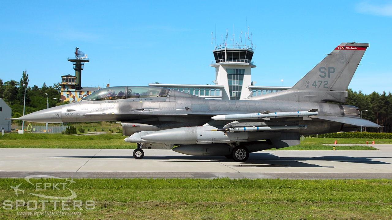 91-0472 - Lockheed Martin F-16 DJ Fighting Falcon (United States - US Air Force (USAF)) / 32 Baza Lotnictwa Taktycznego - Lask Poland [EPLK/]