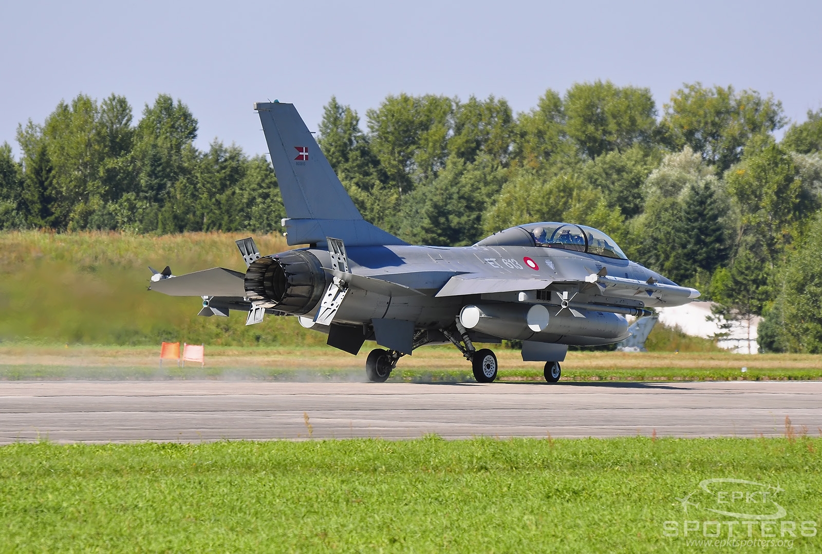 ET-613 - Lockheed Martin F-16 BM Fighting Falcon (Denmark - Air Force) / Hradec Kralove - Hradec Kralove Czech Republic [LKHK/]