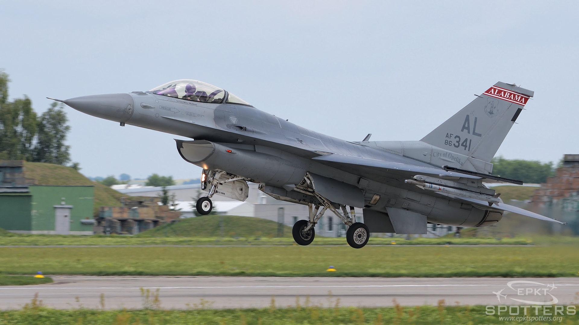 86-0341 - General Dynamics F-16C Fighting Falcon (United States - US Air Force) / Caslav - Caslav Czech Republic [LKCV/]