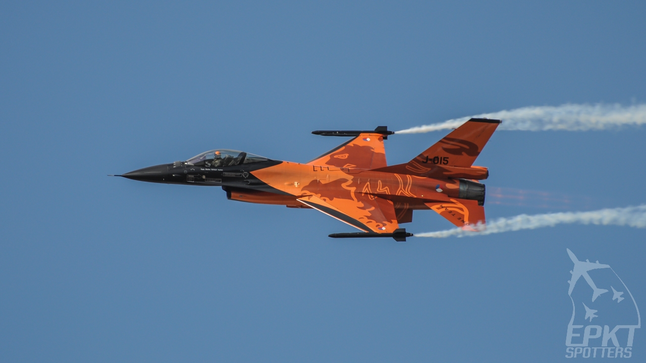 J-015 - Lockheed Martin F-16 AM Fighting Falcon (Netherlands - Royal Air Force) / Radom - Radom Poland [EPRA/RDO]