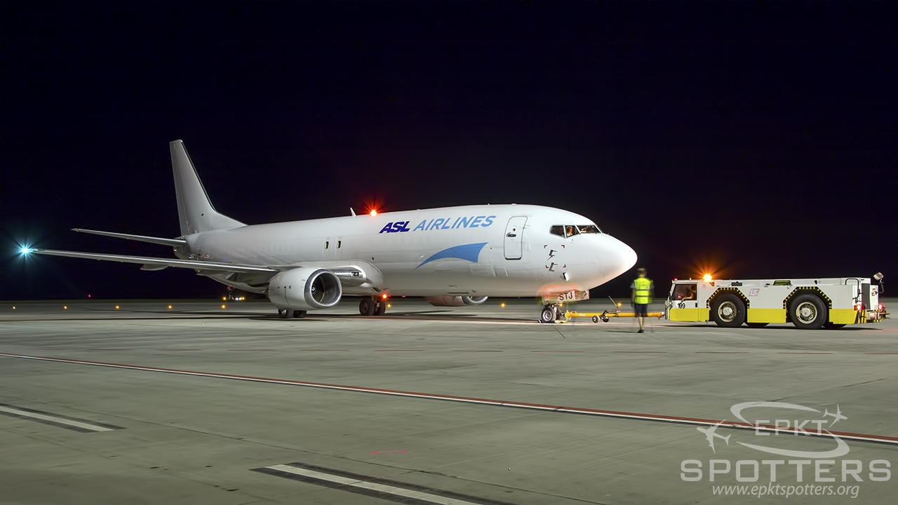 EI-STJ - Boeing 737-400 -49R(SF) (ASL Airlines Ireland) / Pyrzowice - Katowice Poland [EPKT/KTW]