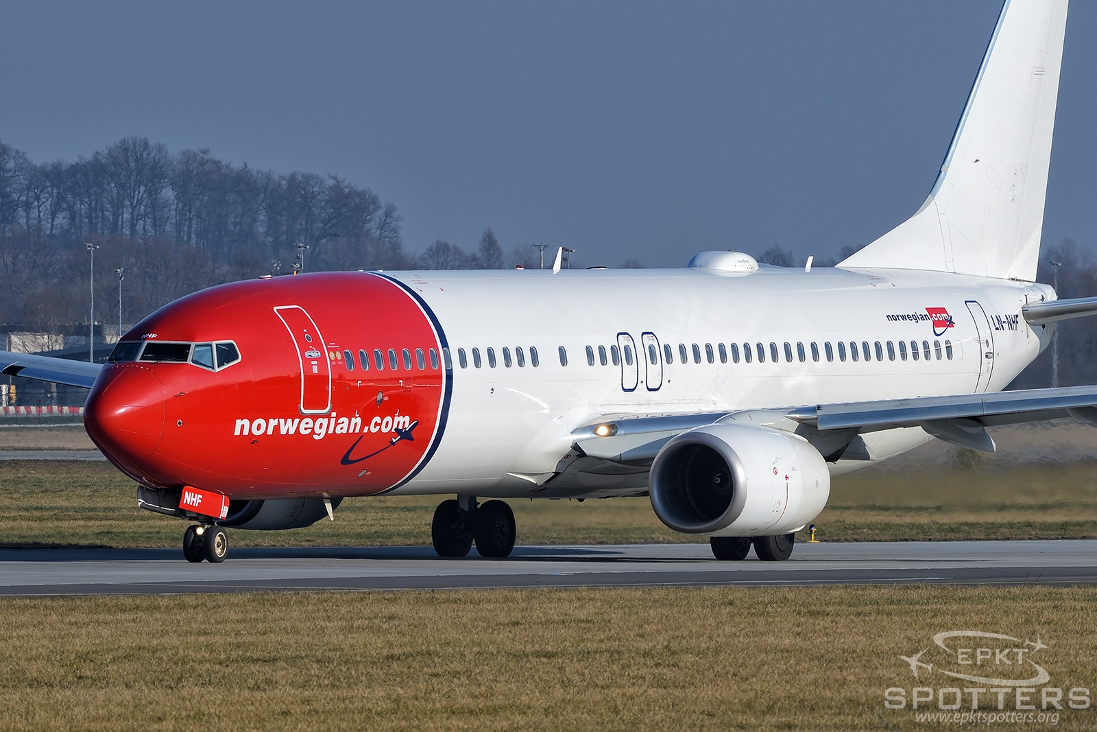 LN-NHF - Boeing 737 -8JP (Norwegian Air Shuttle) / Balice - Krakow Poland [EPKK/KRK]