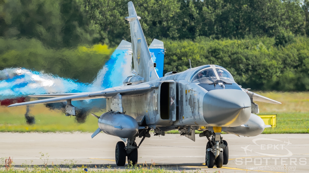 08 - Sukhoi Su-24  (Ukraine - Air Force) / Babie Doły - Gdynia Poland [EPOK/]