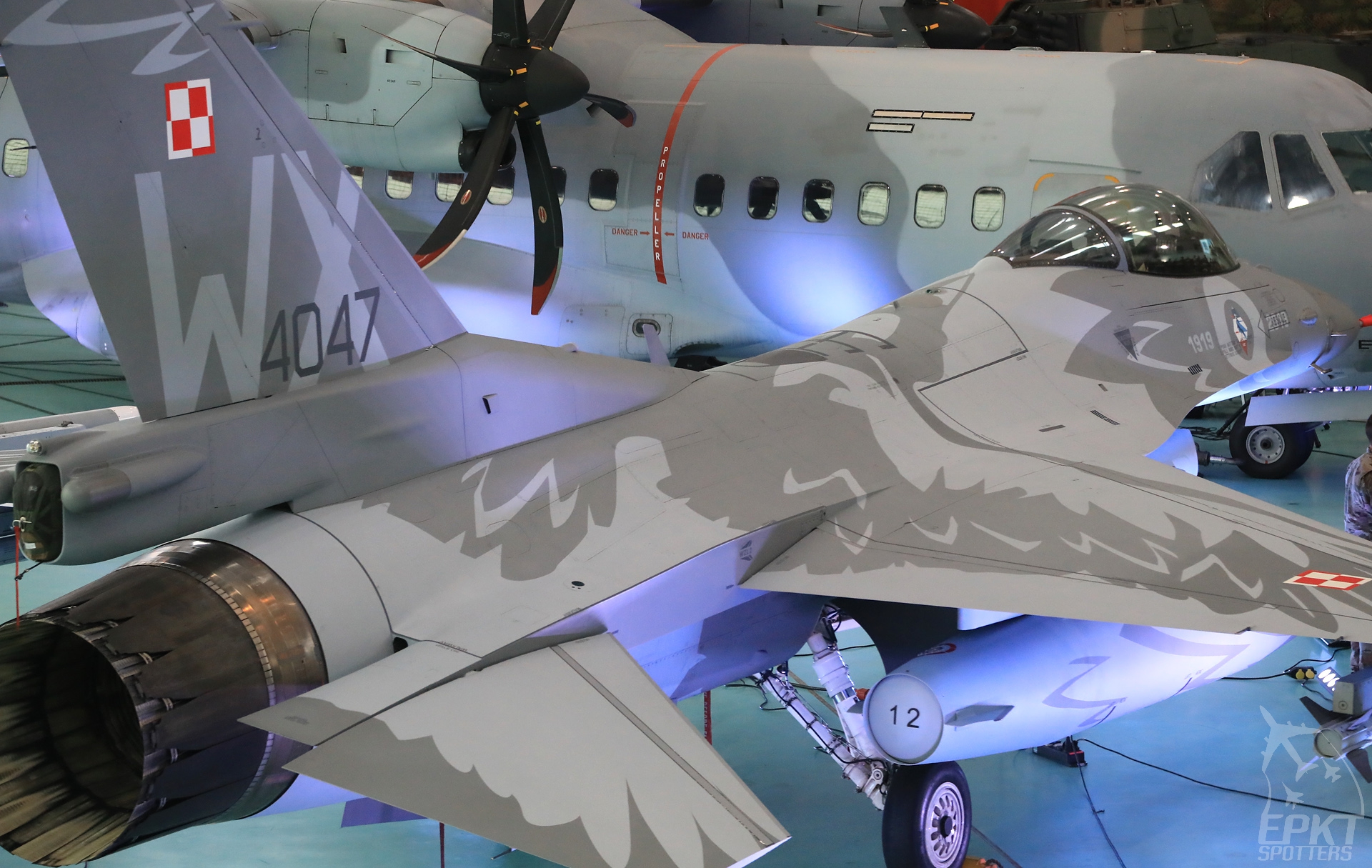 4047 - Lockheed Martin F-16 C Fighting Falcon (Poland - Air Force) / Chopin / Okecie - Warsaw Poland [EPWA/WAW]