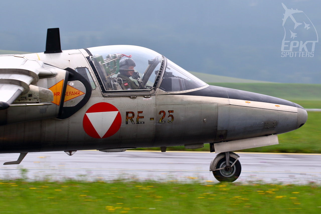 RE-25 - Saab 105 �E (Austria - Air Force) / Zeltweg - Zeltweg Austria [LOXZ/]