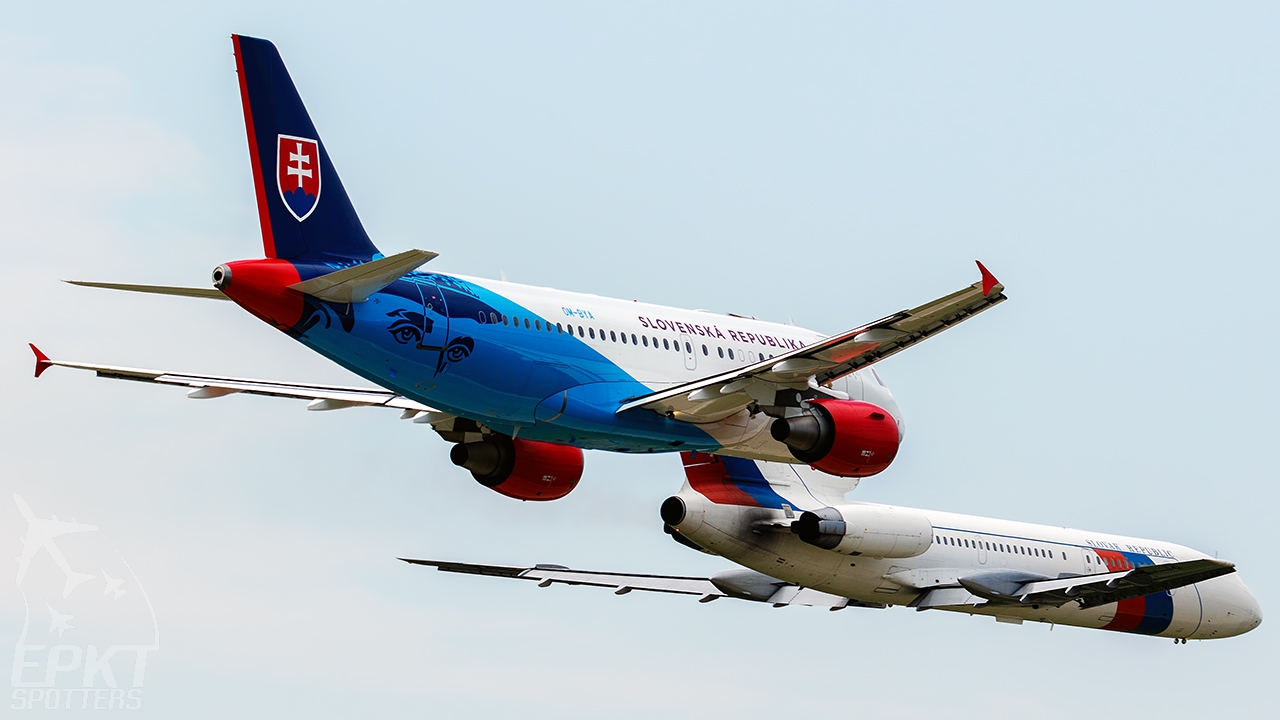 OM-BYA - Airbus A319 -115(CJ) (Slovakia - Government Flying Service) / Sliac - Sliac Slovakia [LZSL/SLD]