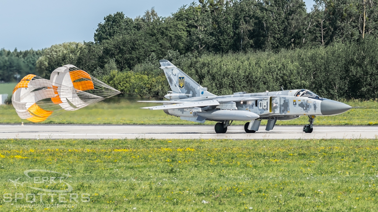 08 - Sukhoi Su-24  (Ukraine - Air Force) / Babie Doły - Gdynia Poland [EPOK/]