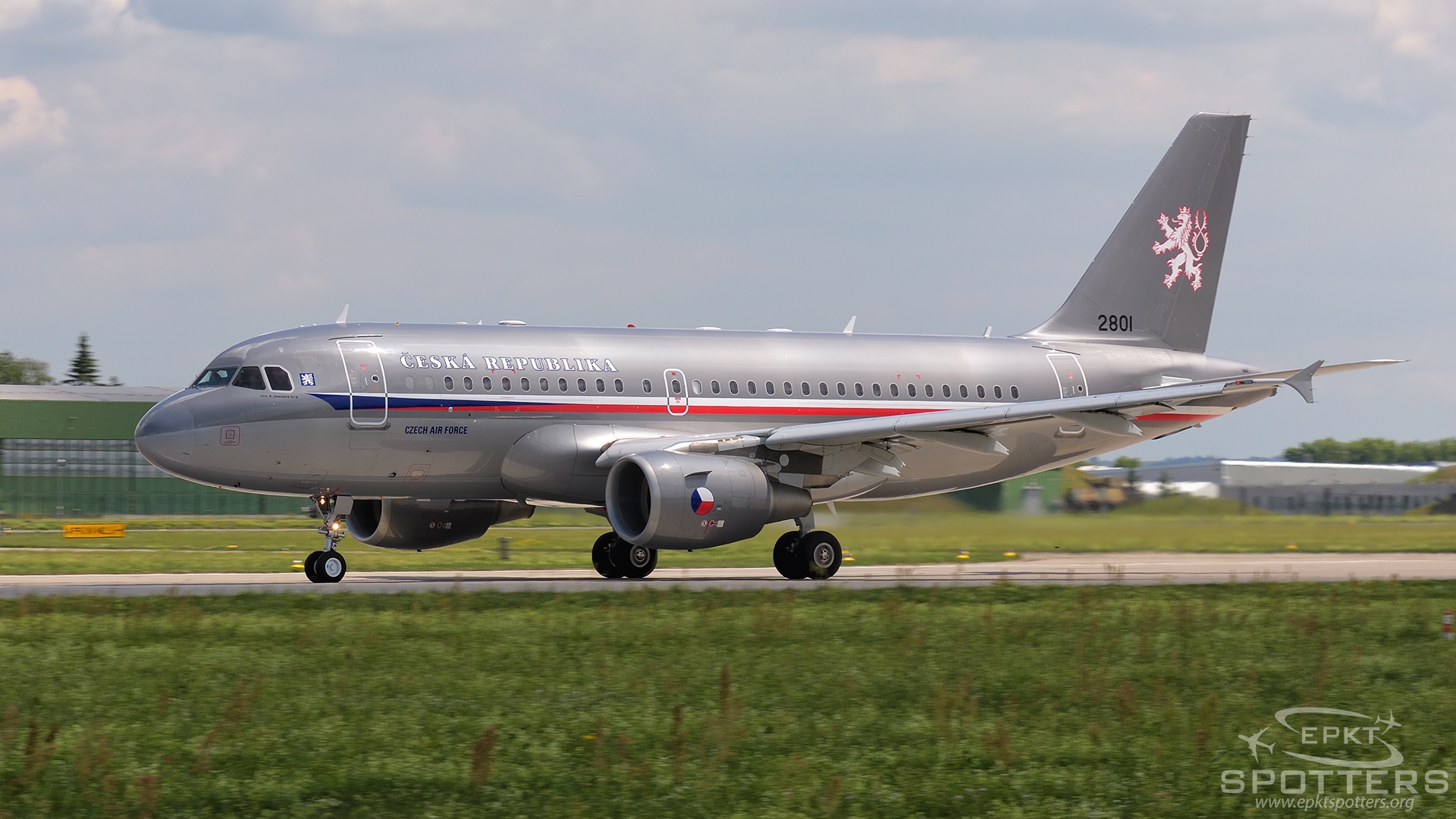 2801 - Airbus A319 -115X(CJ) (Czech Republic - Air Force) / Caslav - Caslav Czech Republic [LKCV/]