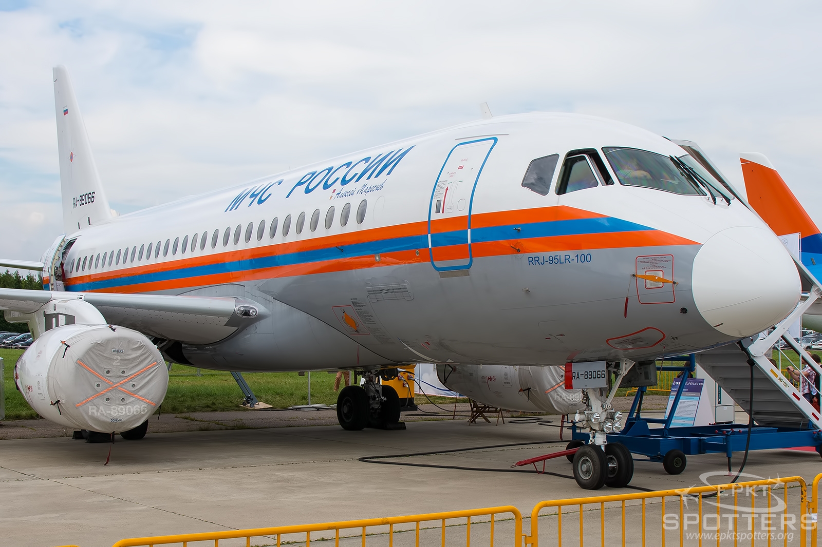 RA-89066 - Sukhoi Superjet 100 -95LR (Russia - Ministry for Emergency Situations (MChS)) / Ramenskoye / Zhukovsky - Ramenskoe Russian Federation [UUBW/]