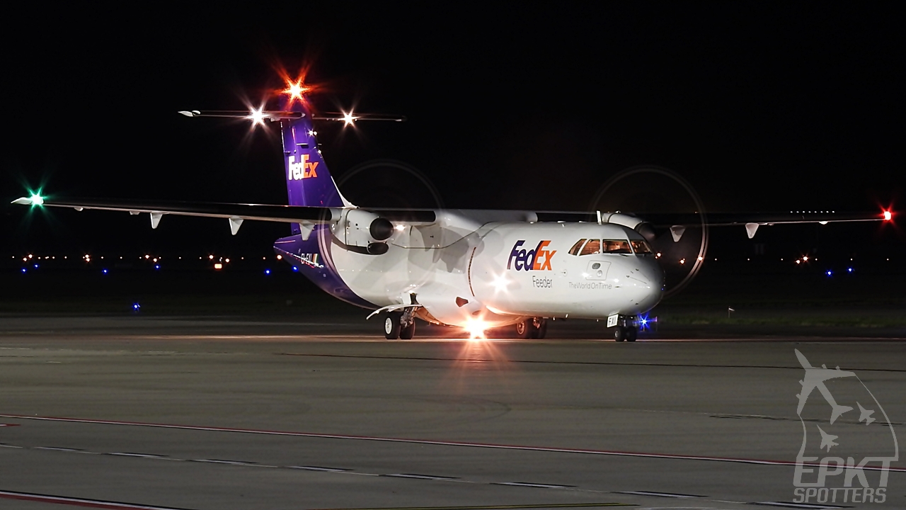 EI-FXI - ATR 72 -202(F) (FedEx (Air Contractors)) / Pyrzowice - Katowice Poland [EPKT/KTW]
