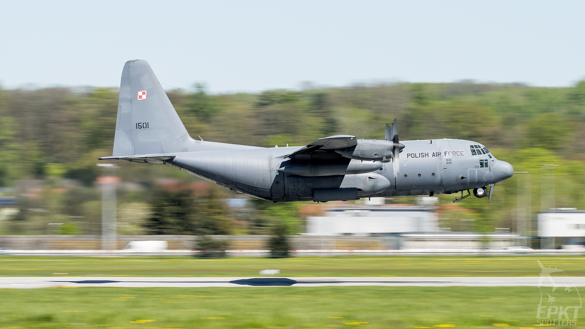 1501 - Lockheed C-130 E Hercules (Poland - Air Force) / Balice - Krakow Poland [EPKK/KRK]