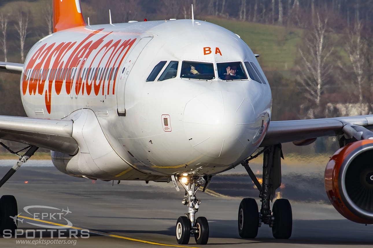 G-EZBA - Airbus A319 -111 (easyJet) / Balice - Krakow Poland [EPKK/KRK]