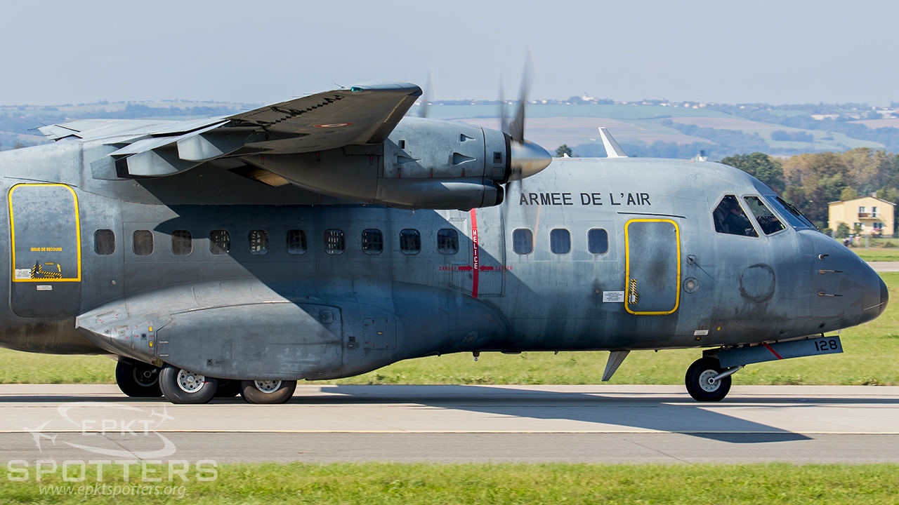 128 - CASA CN-235 M-200 (France - Air Force) / Leos Janacek Airport - Ostrava Czech Republic [LKMT/OSR]