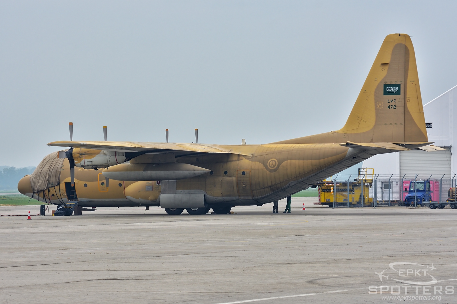 472 - Lockheed C-130H Hercules (Saudi Arabia - Air Force) / Leos Janacek Airport - Ostrava Czech Republic [LKMT/OSR]