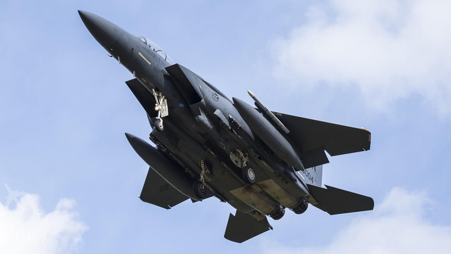 00-3004 - McDonnell Douglas F-15E  Strike Eagle  (United States - US Air Force) / 32 Baza Lotnictwa Taktycznego - Lask Poland [EPLK/]