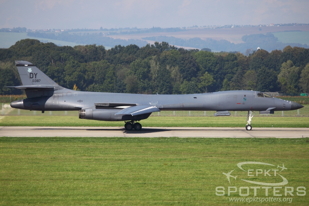 85-0087 - Rockwell B-1 B (United States - US Air Force (USAF)) / Leos Janacek Airport - Ostrava Czech Republic [LKMT/OSR]