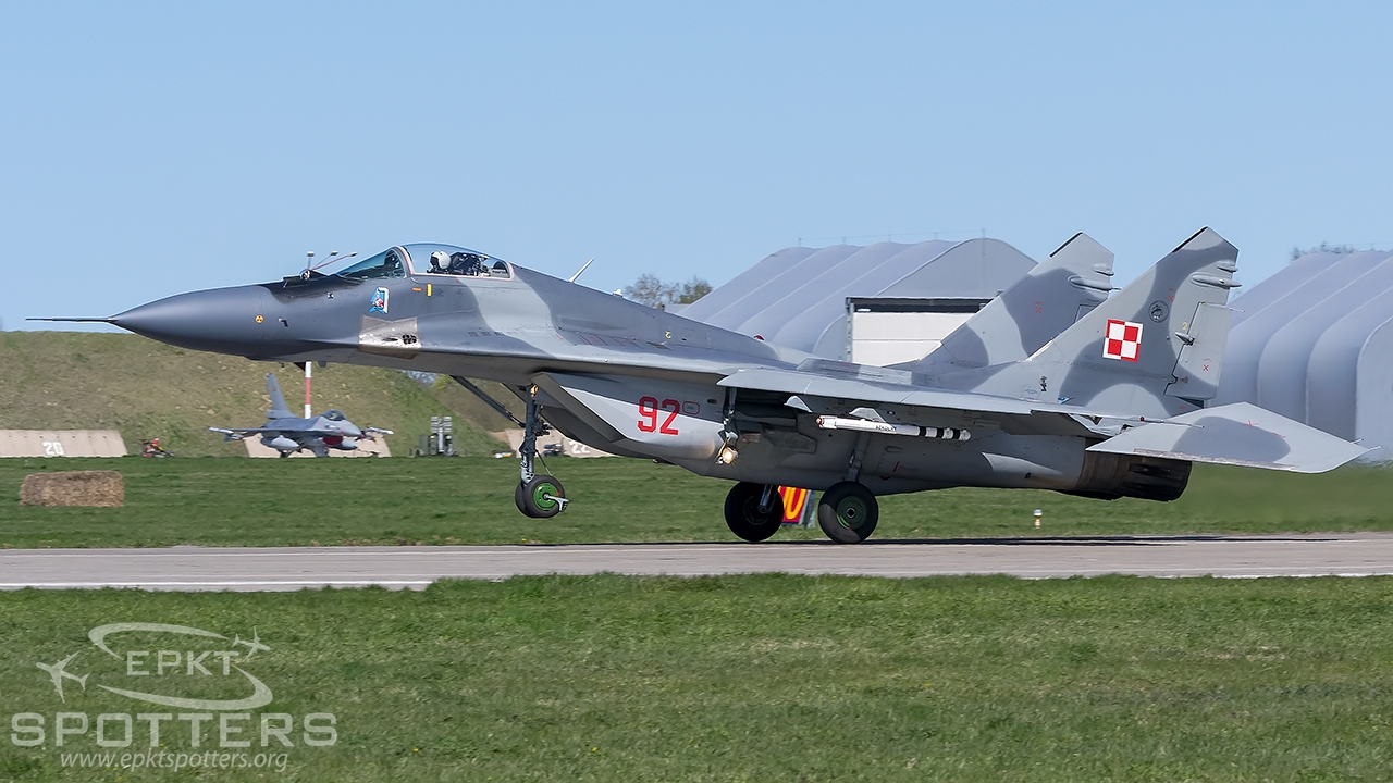 92 - Mikoyan Gurevich MiG-29 A Fulcrum (Poland - Air Force) / Malbork - Malbork Poland [EPMB/]