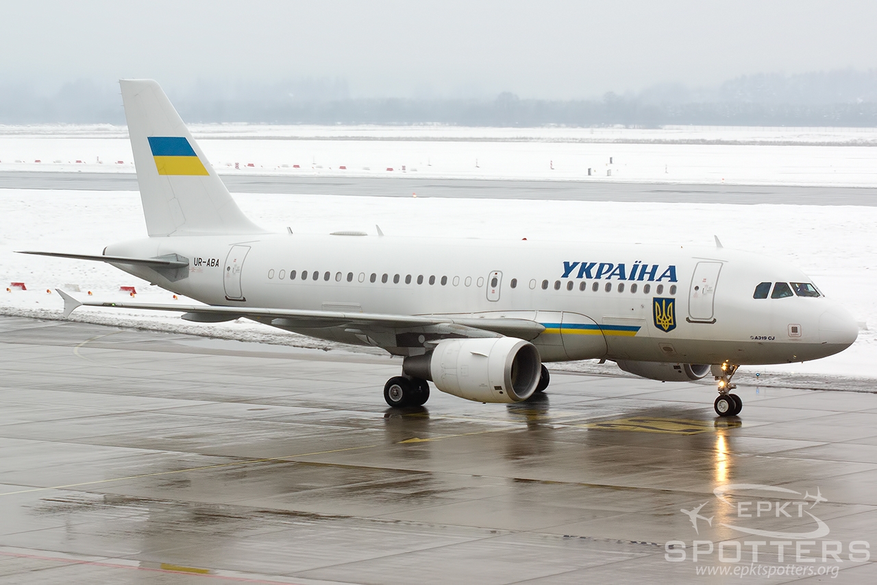 UR-ABA - Airbus A319 -115X(CJ) (Ukraine - Government) / Pyrzowice - Katowice Poland [EPKT/KTW]