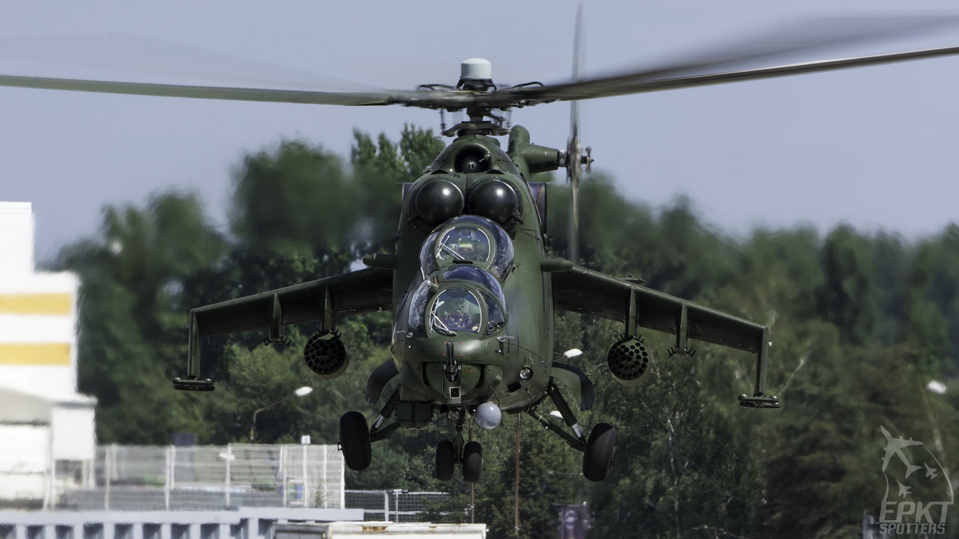 732 - Mil Mi-24 V Hind E (Poland - Army) / Muchowiec - Katowice Poland [EPKM/]