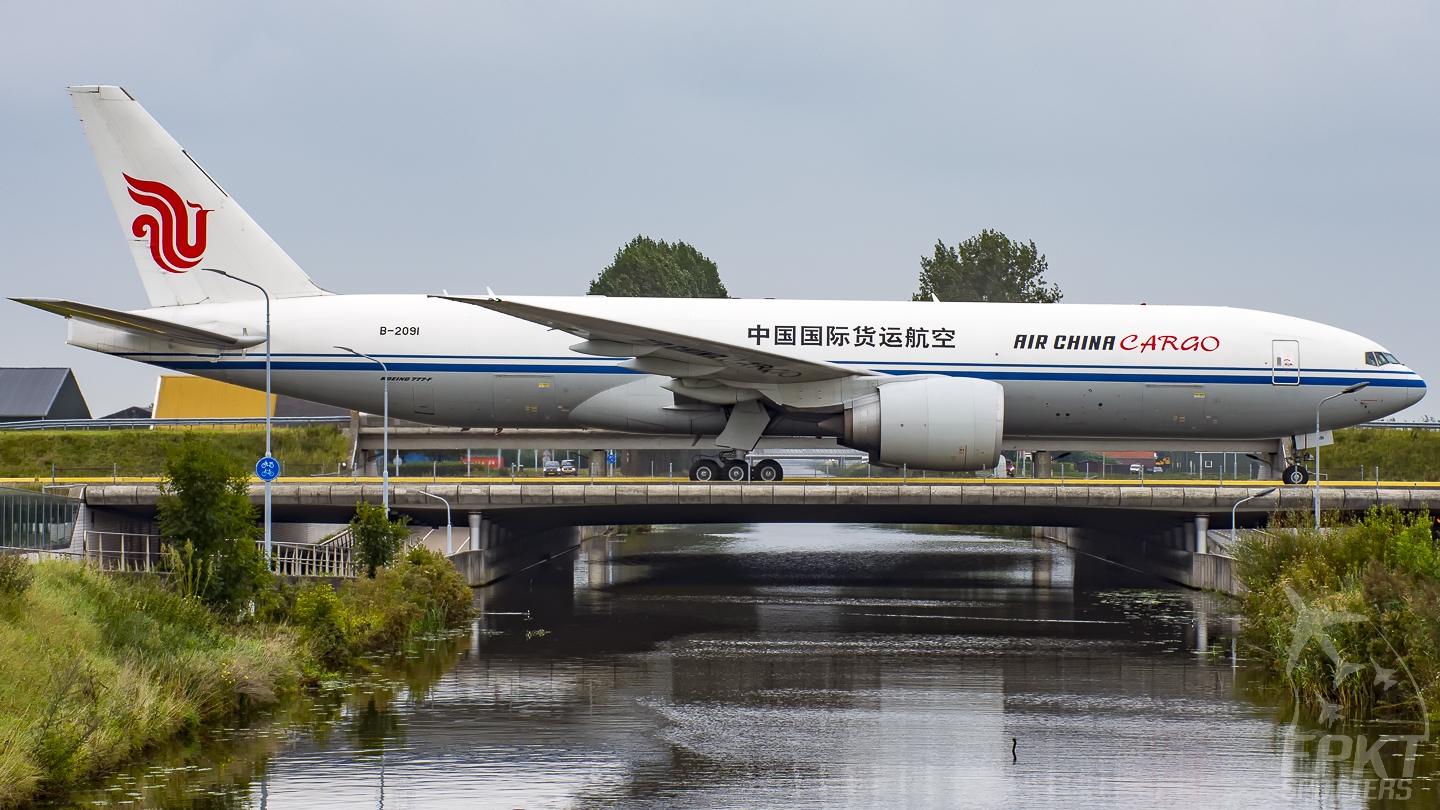 B-2091 - Boeing 777  (Air China Cargo) / Amsterdam Airport Schiphol - Amsterdam Netherlands [EHAM/AMS]