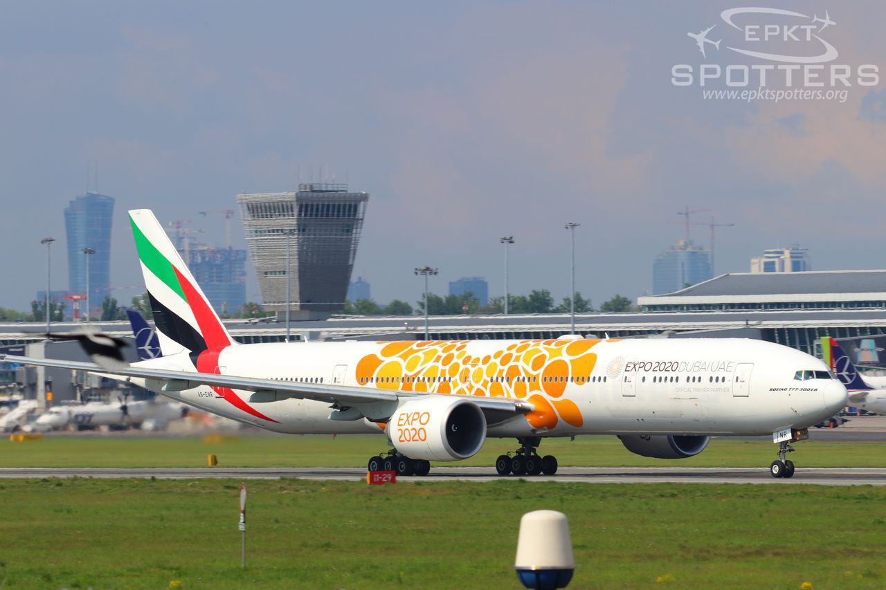 A6-ENR - Boeing 777 -31HER (Emirates) / Chopin / Okecie - Warsaw Poland [EPWA/WAW]