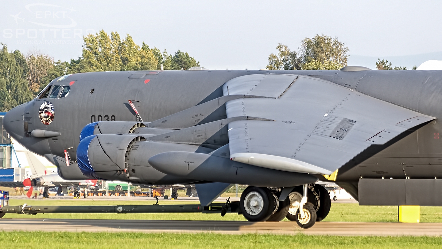 60-0038 - Boeing B-52H Stratofortress (USA - Air Force) / Leos Janacek Airport - Ostrava Czech Republic [LKMT/OSR]